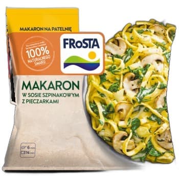 FRoSTA Makaron Tagliatelle z sosem szpinakowym 450 g