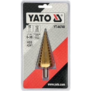 YATO Wiertło stopniowe 6-38 mm