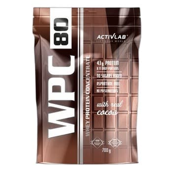 WPC 80 Standard o smaku czekolada mleczna Activlab (folia 700 gram)