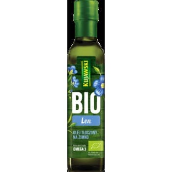 Kujawski BIO olej z lnu tłoczony na zimno 250 ml