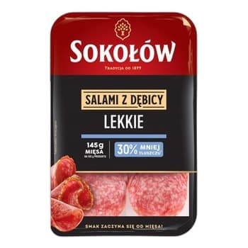 Salami lekkie 100 g Sokołów