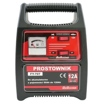Prostownik do ładowania akumulatorów 6V-12V 12A
