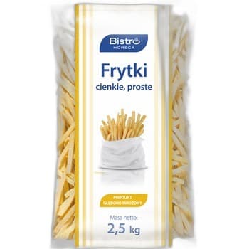 Bistro Horeca frytki cienkie 2,5kg Iglotex