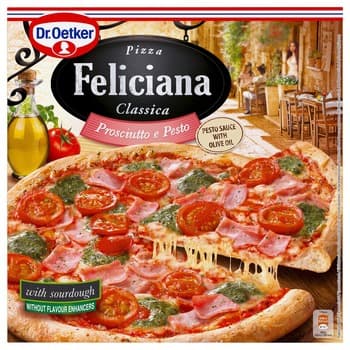 Pizza Feliciana Prosciutto e Pesto 360 g