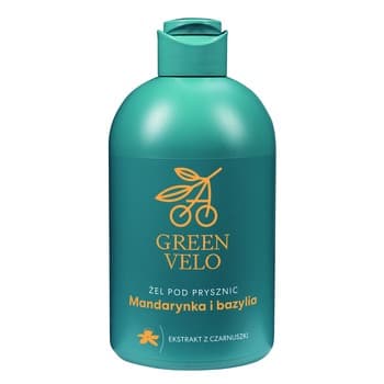 GREEN VELO żel pod prysznic mandarynka i bazylia 400ml