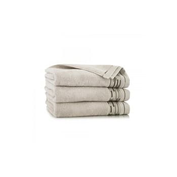 Ręcznik bawełniany frotte 30 x 50 cm beżowy