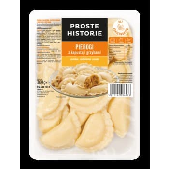 Proste Historie - Fresh pierogi z kapustą i grzybami 360g