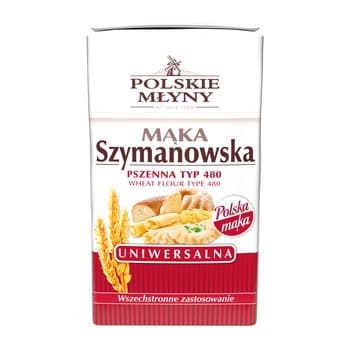 Polskie Młyny mąka Szymanowska uniwersalna typ 480 1kg