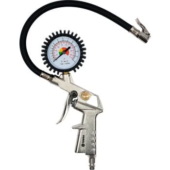 VOREL Pistolet do pompowania z manometrem