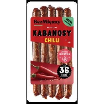 Bezmięsne Kabanosy Chilli 160 g Bezmięsny
