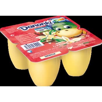 Danone Danonki smak waniliowy 4x50g