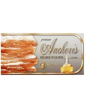 Koga Maris Anchovis Helskie w oliwie z oliwek 50g