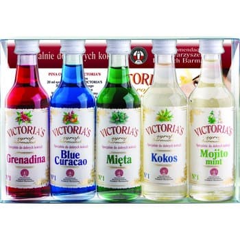 Syrop barmański do drinków Victoria's 5X50 ML