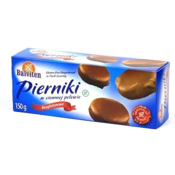 Balviten Pierniki w ciemniej polewie bezglutenowe 150g