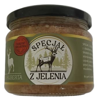 Las Huberta - Specjał z jelenia - słoik 300g