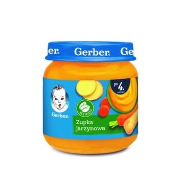 Gerber Zupka jarzynowa po 4 miesiącu 125 g