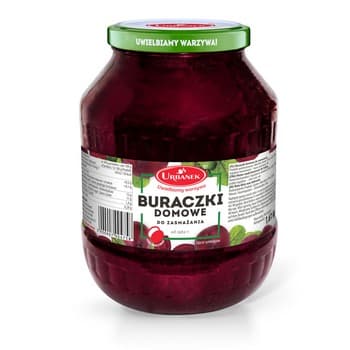 Buraczki domowe do zasmażania 1,61kg Urbanek