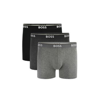 Bokserki boss 3P Power Open Grey 3-pack