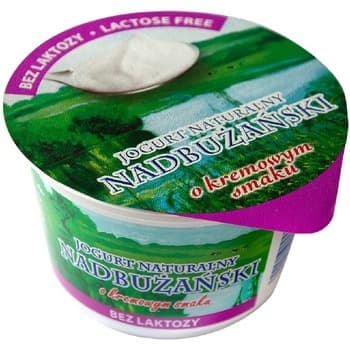 Jogurt Naturalny Nadbużański Bez Laktozy 200g