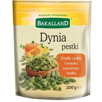Pestki dyni łuskane 400g Bakalland