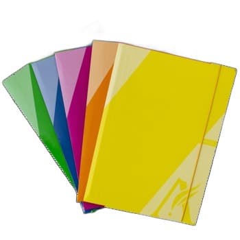 Teczka kolor fluo A4 z gumką