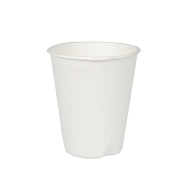 Kubeczki z trzciny cukrowej "pure" 0,2 l Ř 8 cm · 9,1 cm kolor: biały do gorących napojów 40 szt.