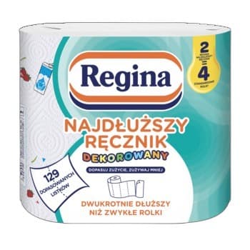 Regina Najdłuższy Ręcznik Dekorowany 2 rolki