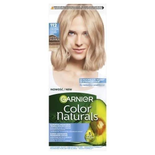 Farba do włosów Garnier Color Naturals 112 Antarktyczny Srebrny Blond