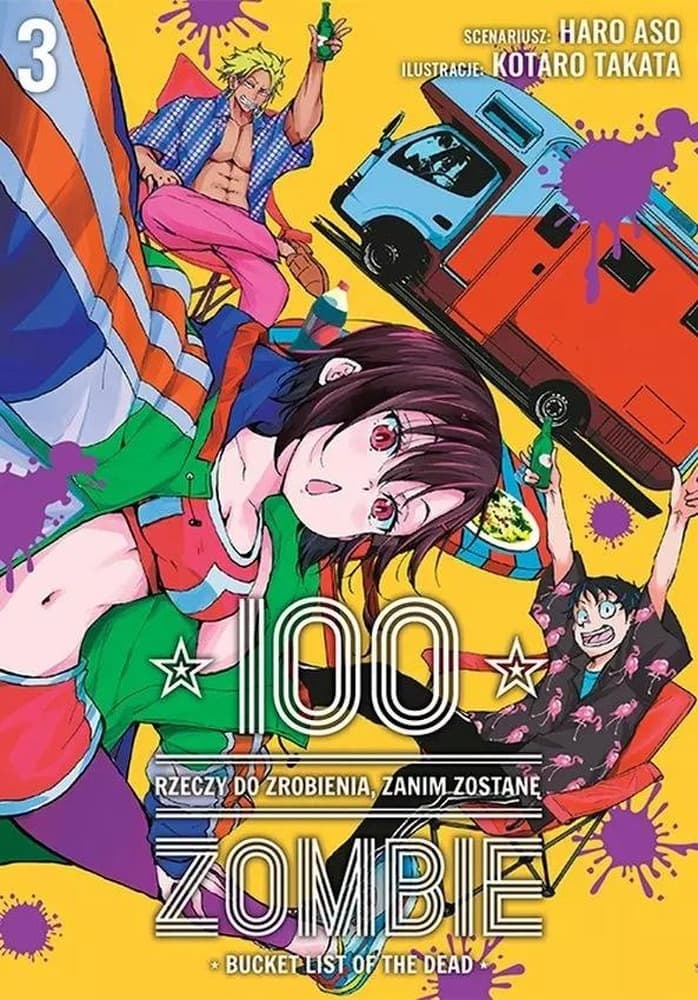 100 rzeczy do zrobienia, zanim zostanę zombie - Tom 3 - Haro Asou, Koutarou Takat