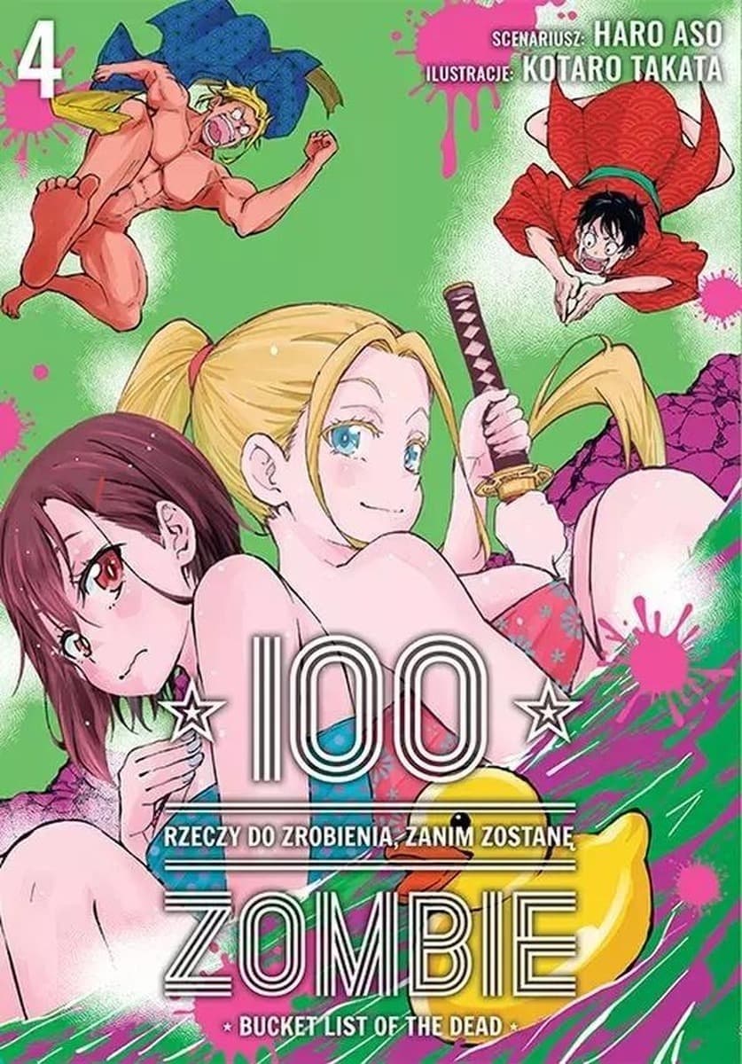 100 rzeczy do zrobienia, zanim zostanę zombie - Tom 4 - Haro Asou, Koutarou Takat
