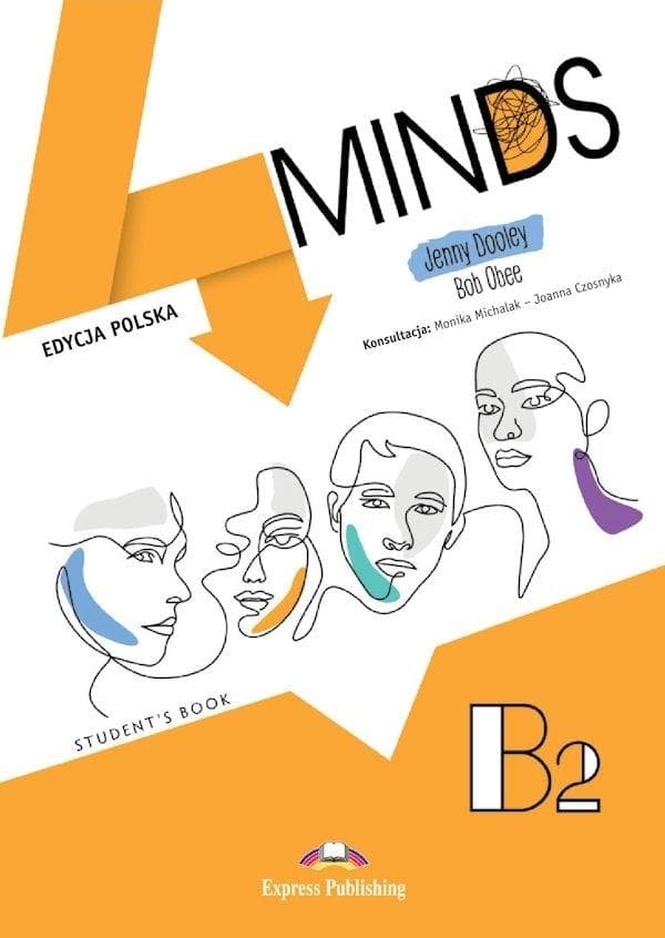 Podręcznik 4 Minds B2 SB z DigiBook - Jenny Dooley, Bob Obee