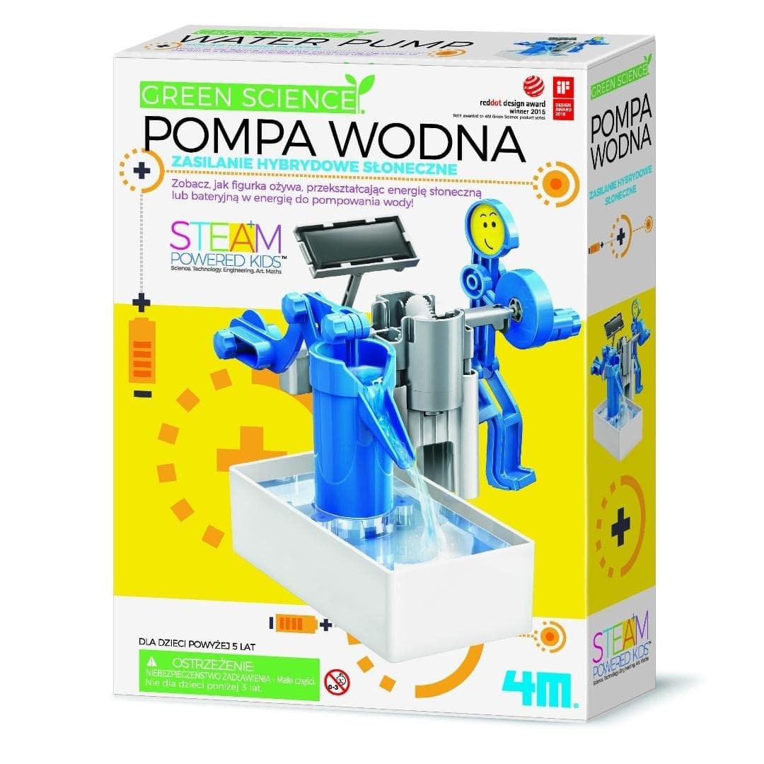4M Zestaw do eksperymentów Pompa Wodna Green Science