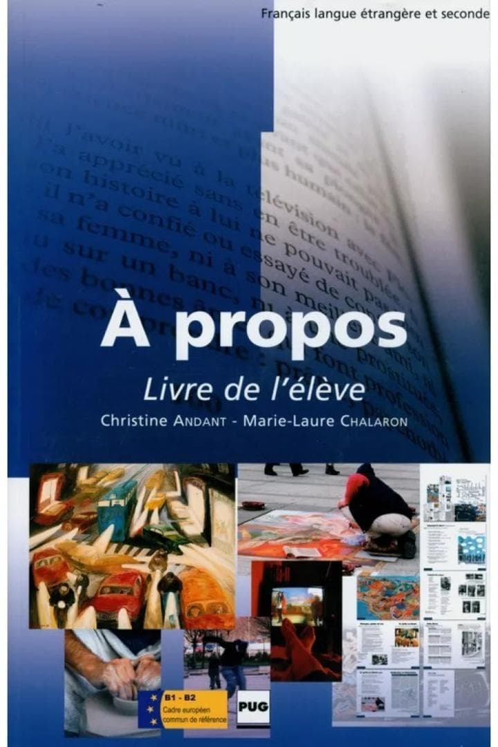 A propos B1-B2 Dossiers thématiques - Podręcznik do francuskiego 2003