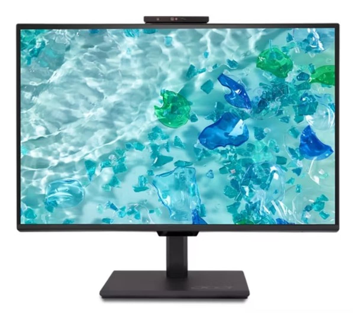 Acer B8 B248Y G 23.8" Monitor Full HD IPS (1920x1080), 4ms, HDMI, DisplayPort, USB-C, Głośniki, Kamera, Czarny