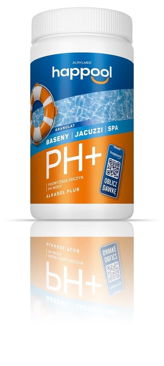 Acrylmed Alkasol Plus granulat do podwyższania pH wody basenowej 1 kg
