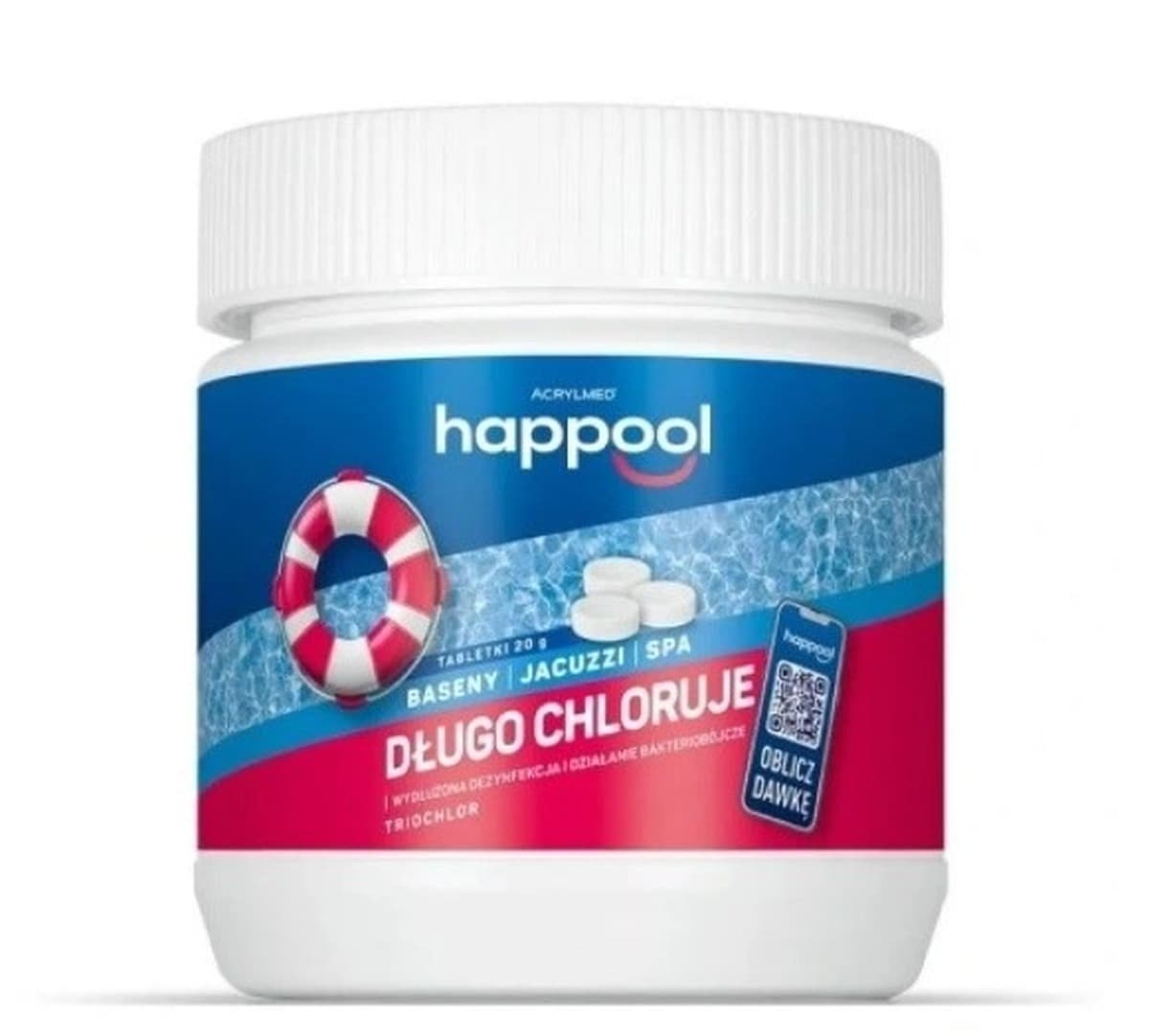Acrylmed tabletki do dezynfekcji 20 g 0,4 kg Triochlor