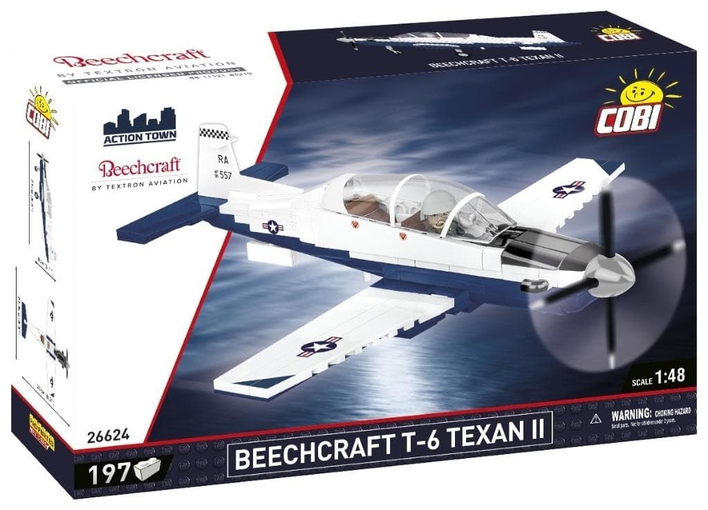 Action Town Beechcraft T-6 Texan II samolot szkoleniowy