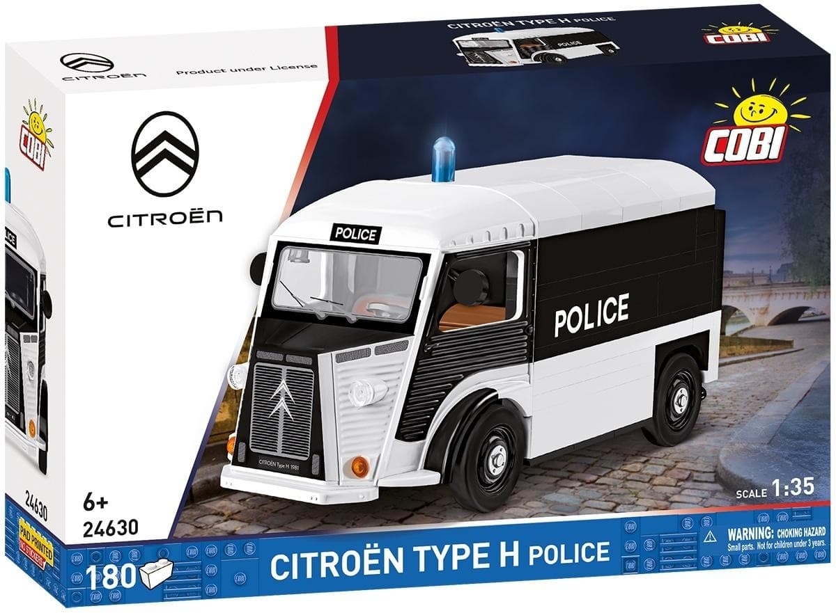 Action Town Citron Type H Police 180 elementów klocków