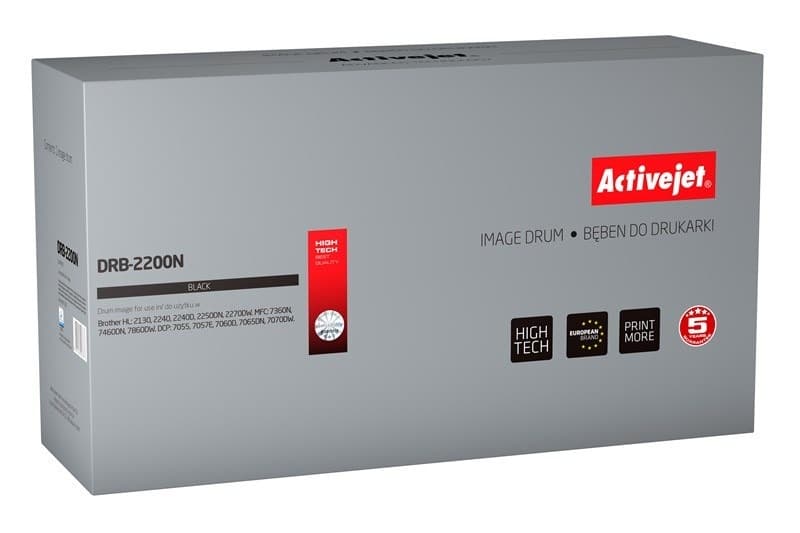Activejet Bęben Zamiennik Brother DR-2000/DR-2005 12000 stron czarny