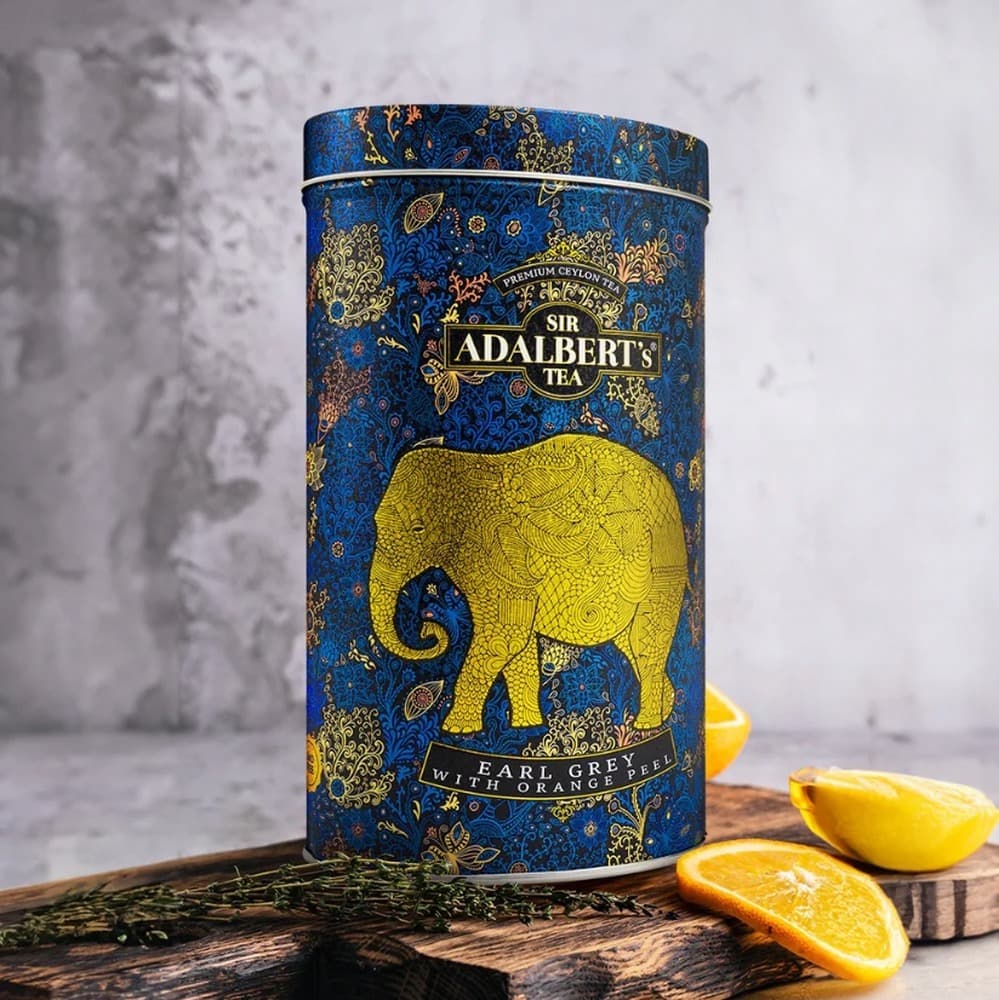 Adalbert's herbata czarna Orange Peel 80g + 20g