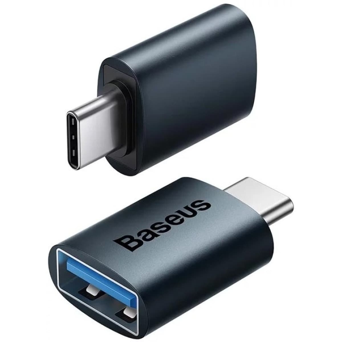 Adapter Baseus Ingenuity Series USB-C na USB-A 10 Gb/s czarny