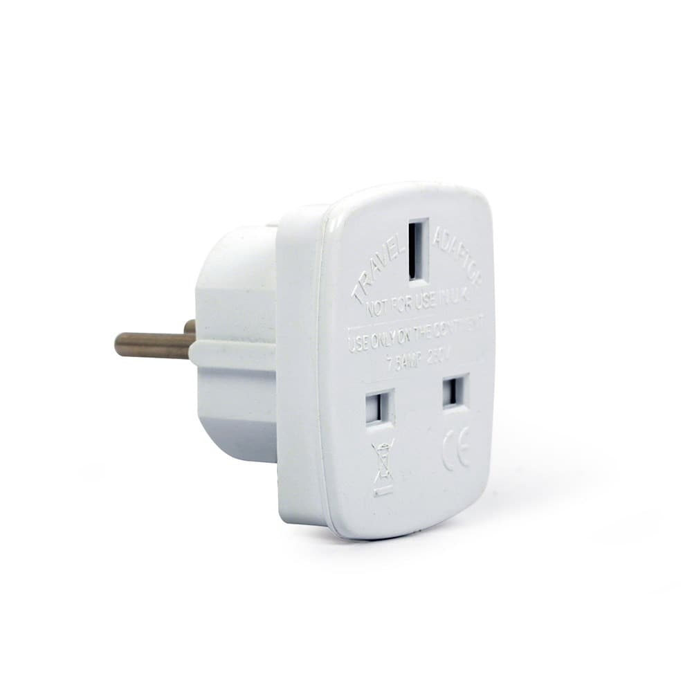 Adapter Podróżny z Angielskiej na Polską Wtyczkę 10A