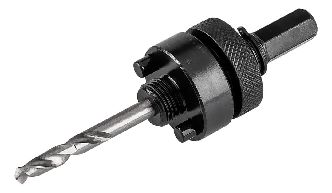 Adapter z wiertłem pilotującym do otwornic bi-metalowych 32-152 mm