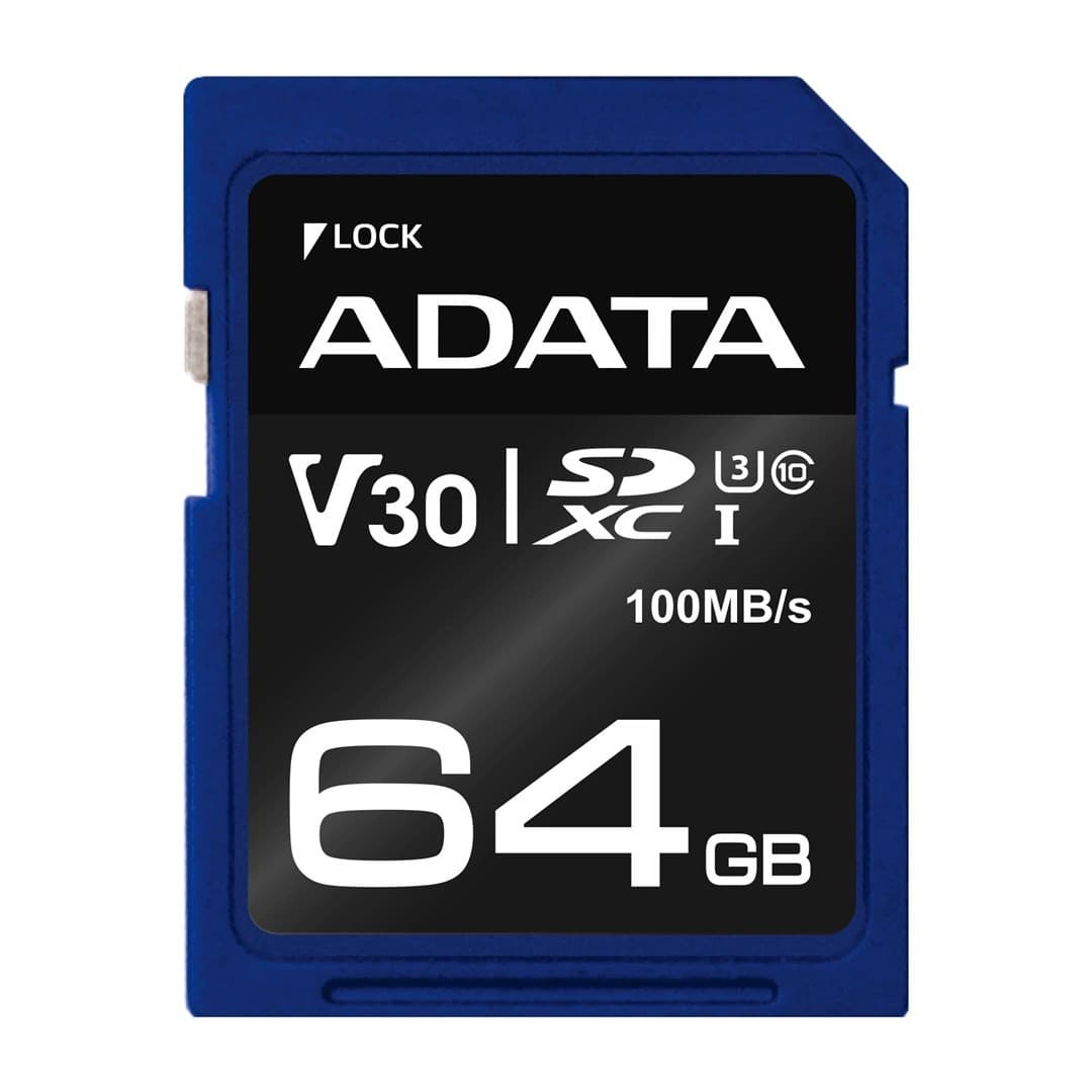 Karta pamięci ADATA Premier Pro SDXC 64 GB Class 10 UHS-I U3 V30