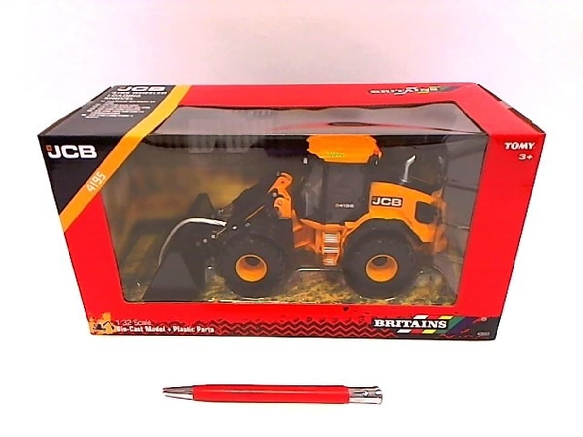 Ładowarko-koparka JCB 419S 43223 skala 1:32 replika maszyny budowlanej
