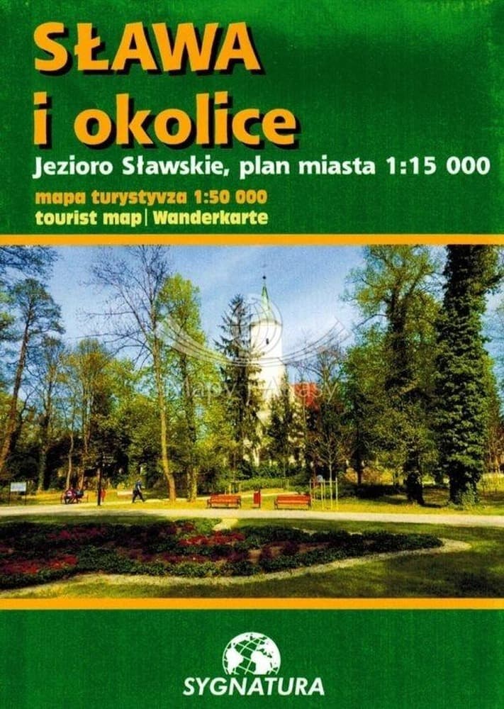 Łagów i Okolice Mapa Skala 1:15 000