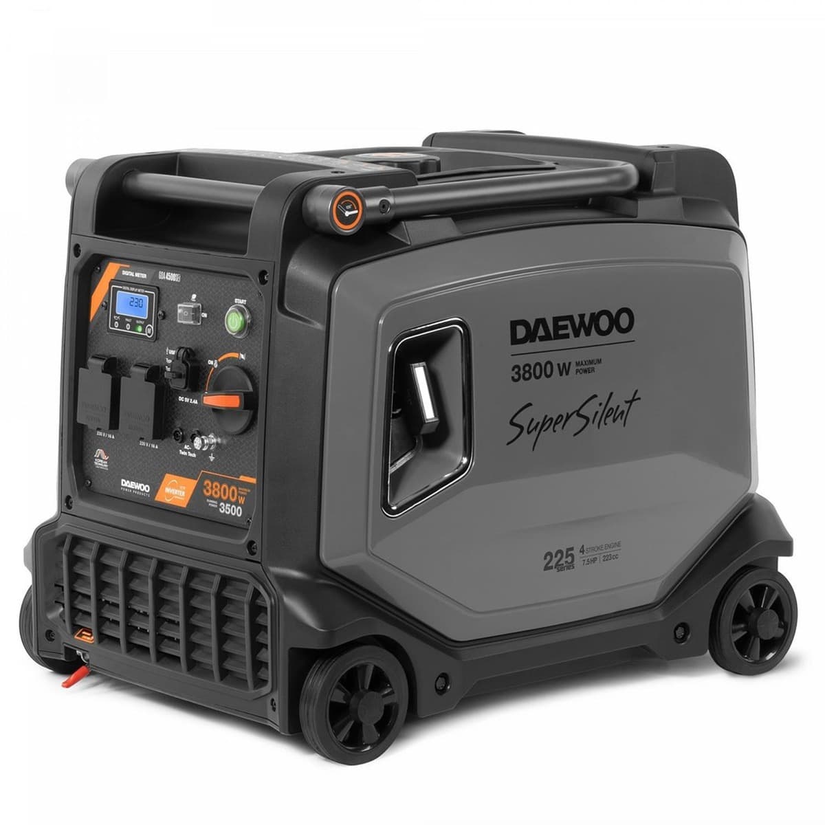 Agregat prądotwórczy inwertorowy Daewoo GDA 4500SEi 3.8kW Super Silent