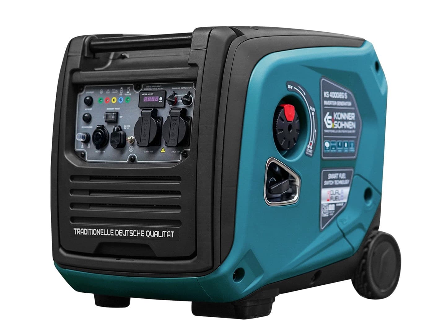 Agregat prądotwórczy inwertorowy gazowo-benzynowy 3,5 kW 230V Könner & Söhnen KS4000iEGS