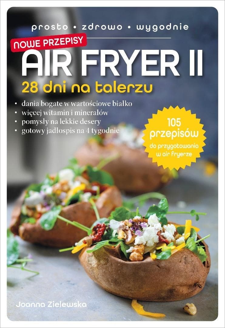 Air Fryer II 28 dni na talerzu Joanna Zielewska 160 stron