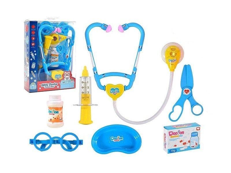 Akcesoria lekarza dla dzieci zestaw do zabawy role-play 22 x 16 cm PVC